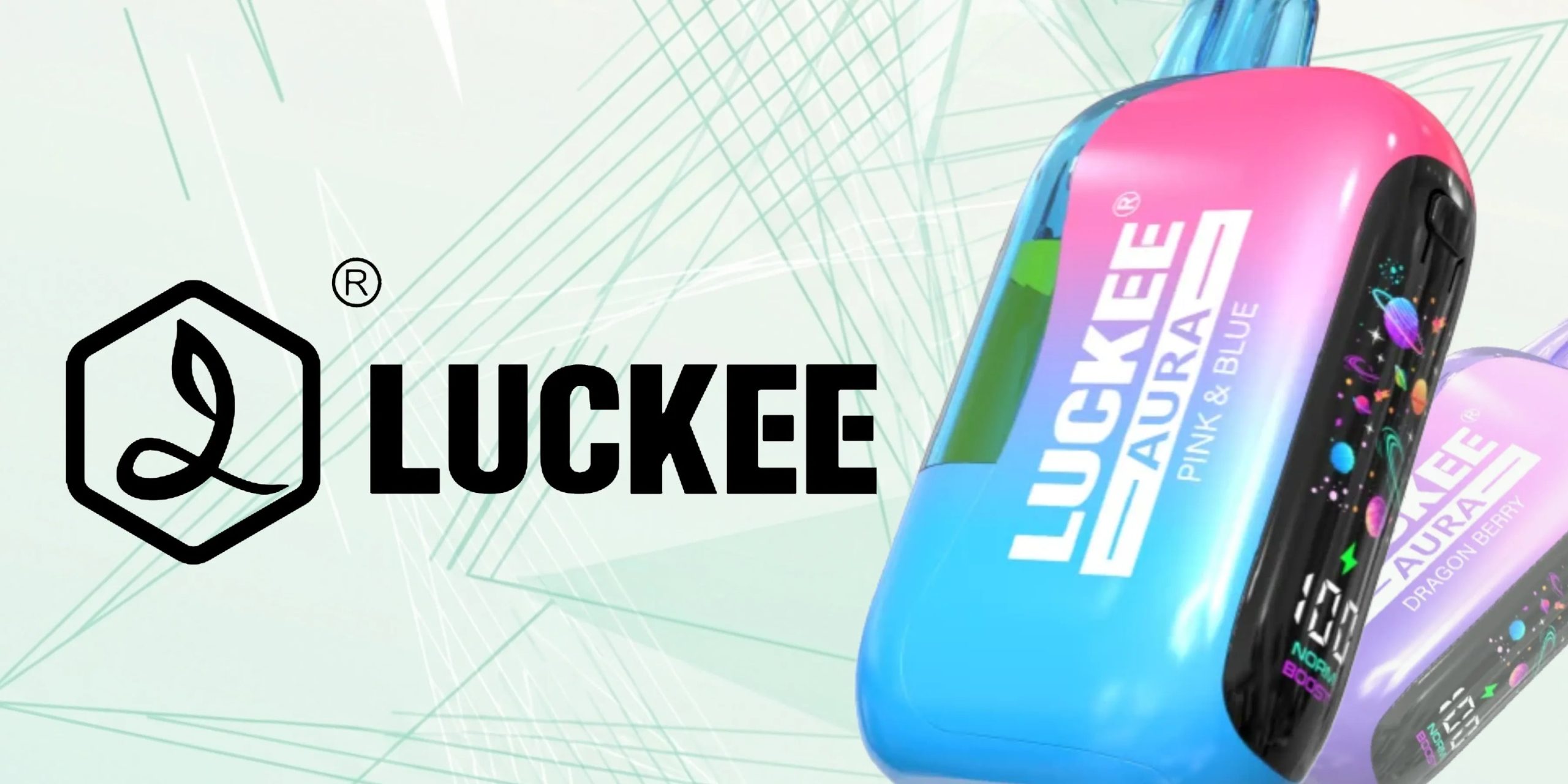 マー君が吸うベイプの一例：LUCKEE（luckee系）の使い捨てベイプ製品画像